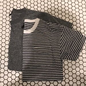 2 J Crew T-shirt Bodysuits size L